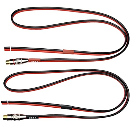 CNCESS RCA Female Jack to Speaker Wire Cable, 14AWG Silicone Tinned Copper, 2-Channel, 3 Feet - Image 3