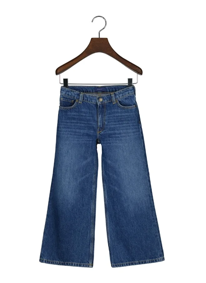 GANT Gant Girls Wide Leg Jeans