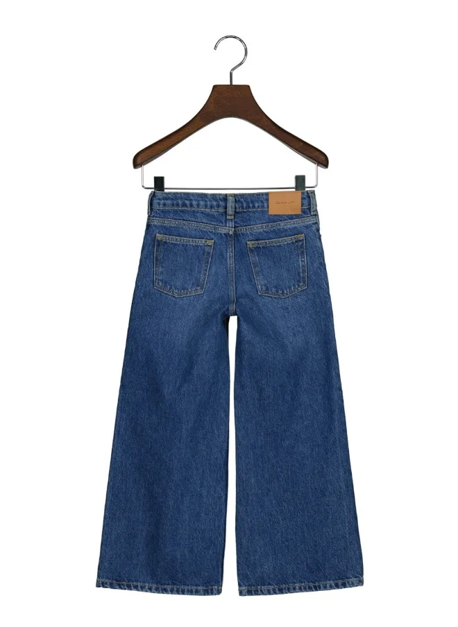 GANT Gant Girls Wide Leg Jeans