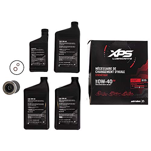 SKI-DOO 4T 0W-40 Synthetic Oil Change Kit for Rotax 900 ACE engine - Image 2