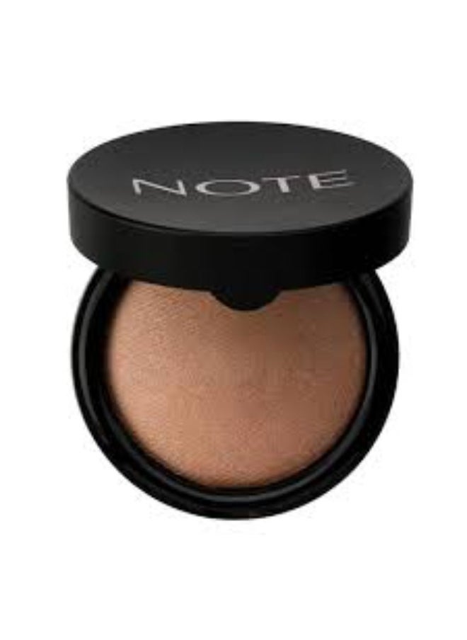 Note Note Baked Powder With Macadamia Oil - 02 Honey Warm  - Image 1