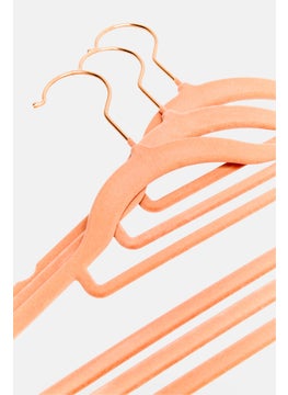 Bebe Home 10 Pieces Clothes Hanger Set, Peach  - Image 2