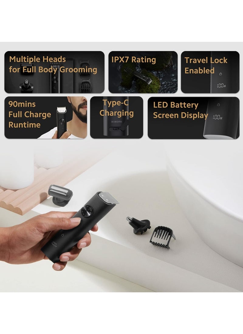 Xiaomi - Trimmer for men Grooming Kit Pro Hair, Body All in One Professional Styling Trimmer, Body Groomer, Nose & Ear Hair Trimming, Hair Clippers, Beard Combs, Quick Charge & 90 Mins Run Time - Image 1