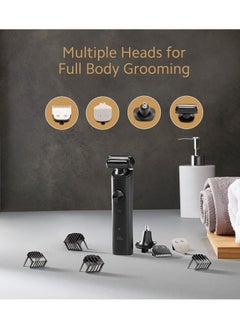 Xiaomi Trimmer for men Grooming Kit Pro Hair, Body All in One Professional Styling Trimmer, Body Groomer, Nose & Ear Hair Trimming, Hair Clippers, Beard Combs, Quick Charge & 90 Mins Run Time  - Image 3