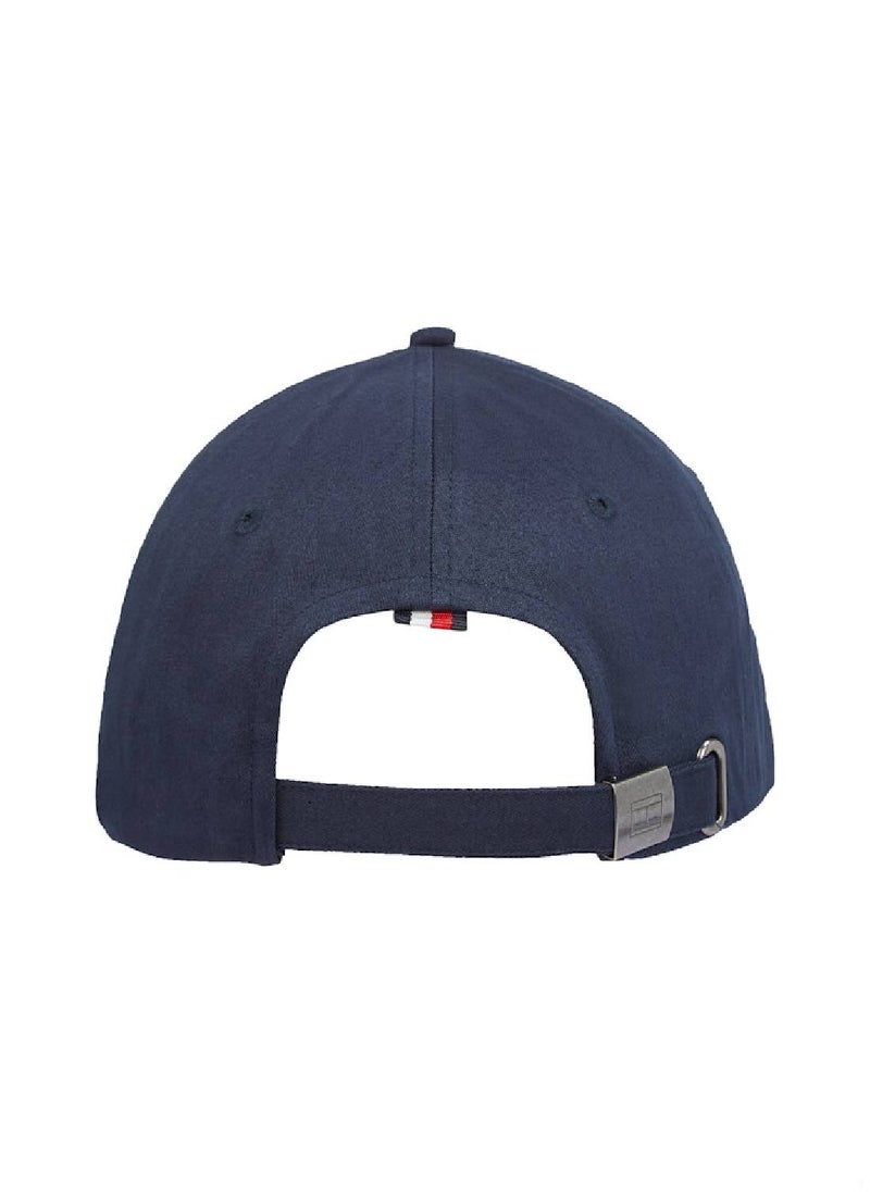 TOMMY HILFIGER Men's Signature Flag Six-Panel Baseball Cap - Cotton, Blue  - Image 2