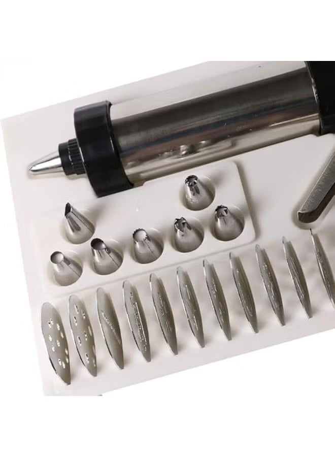 Green Tiger Stainless Steel Biscuit Cookie Press Extruder Machine with 13 Discs - Image 4