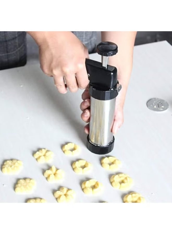 Green Tiger Stainless Steel Biscuit Cookie Press Extruder Machine with 13 Discs - Image 3