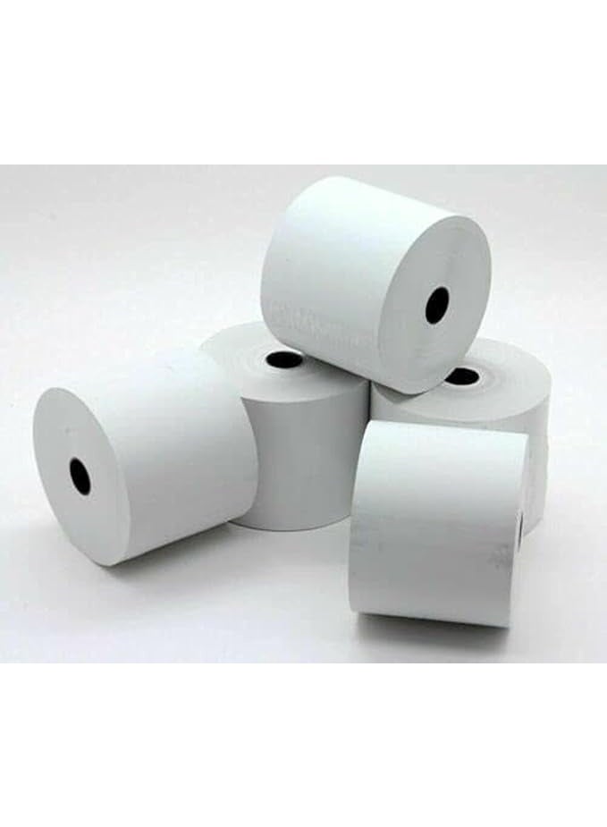 Terabyte 5-Piece 80×80 Thermal Paper Receipt Rolls Set - Image 1
