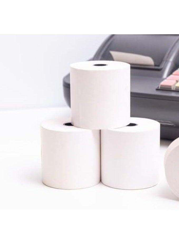Terabyte 5-Piece 80×80 Thermal Paper Receipt Rolls Set - Image 2