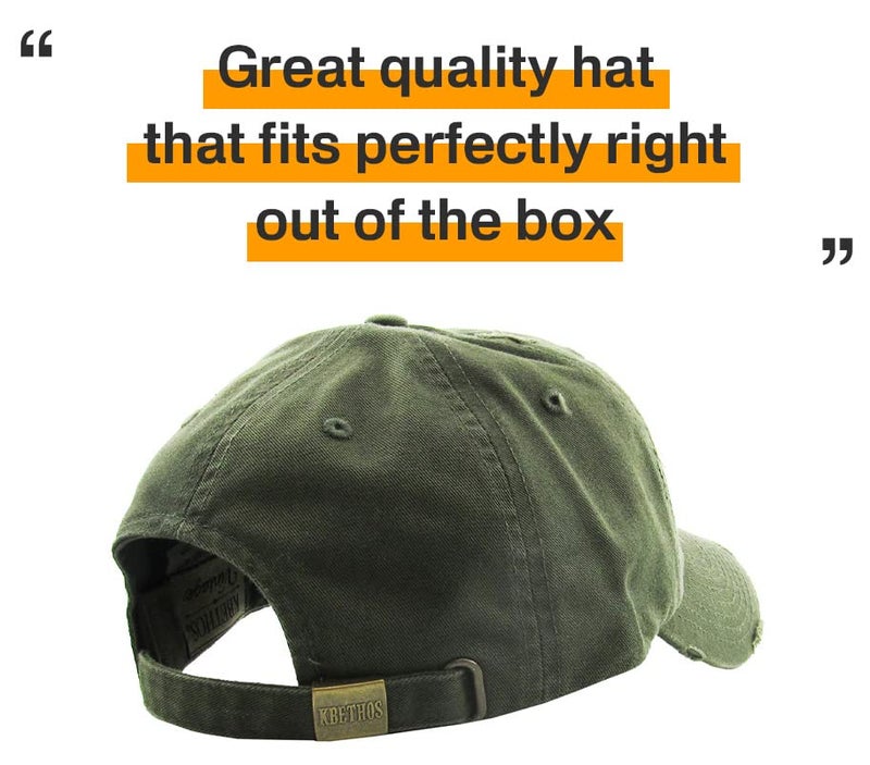 KBETHOS KBVT-209 OLV Tactical Operator with USA Flag Patch US Army Military Baseball Cap Adjustable - Image 4