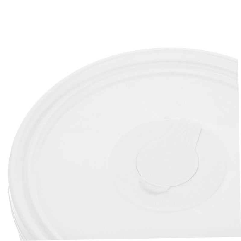 White Plastic Wipe Dispenser Bucket Holder for Car and Bathroom Flushable Wipes - Image 4