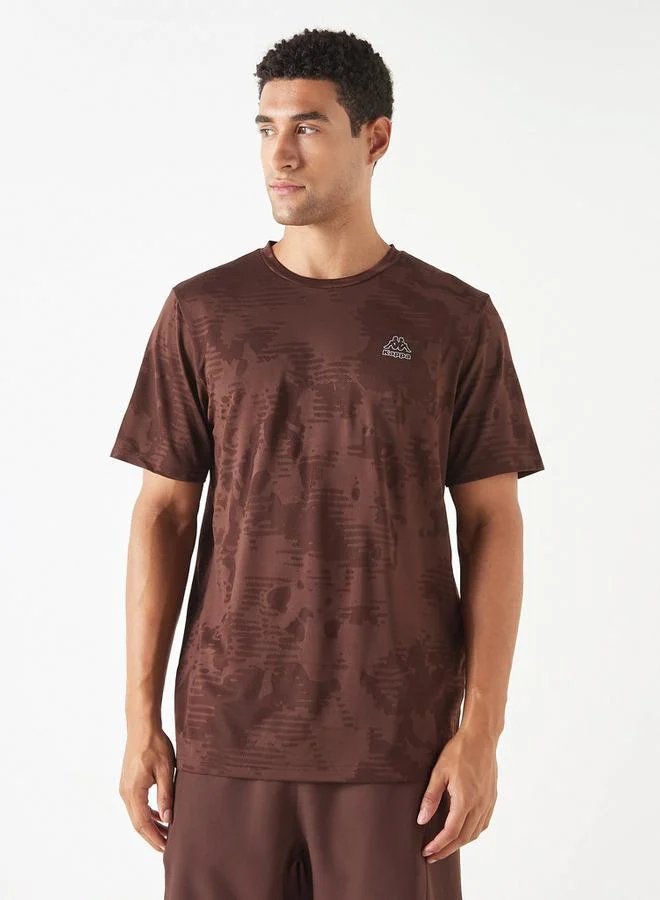 Kappa Logo Detail T-shirt with Short Sleeves