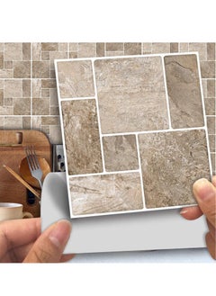 25 Pcs Self-Adhesive Tile Transfer for Home Decor, Peel and Stick Tile Decal, Water-Proof Backsplash Wall Tile Sticker for Kitchen Bathroom, 4x4inch - pzsku/ZB46BA731C88CAC08B6EEZ/45/_/1695707466/ee5b8b54-84c1-4b73-b85d-5714d1cd3a97