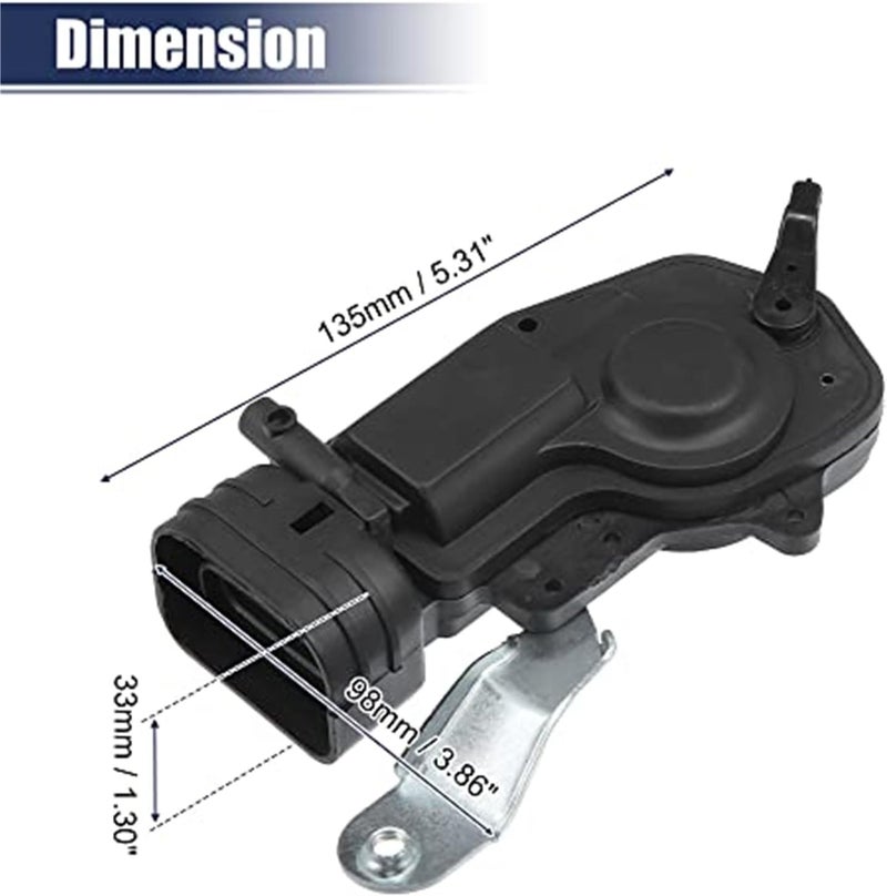 Wivplex محرك قفل باب الجهة اليمنى الأمامي Wivplex لسيارة تويوتا 4Runner - Image 2