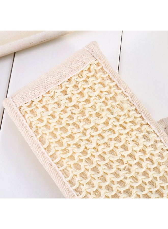 Filfeel Loofah Back Scrubber Strap Bath Wash Exfoliating Strap For Shower Massage Sponge Body Back Washer For Men And Women Skin Care Bathing Accessories - Image 2