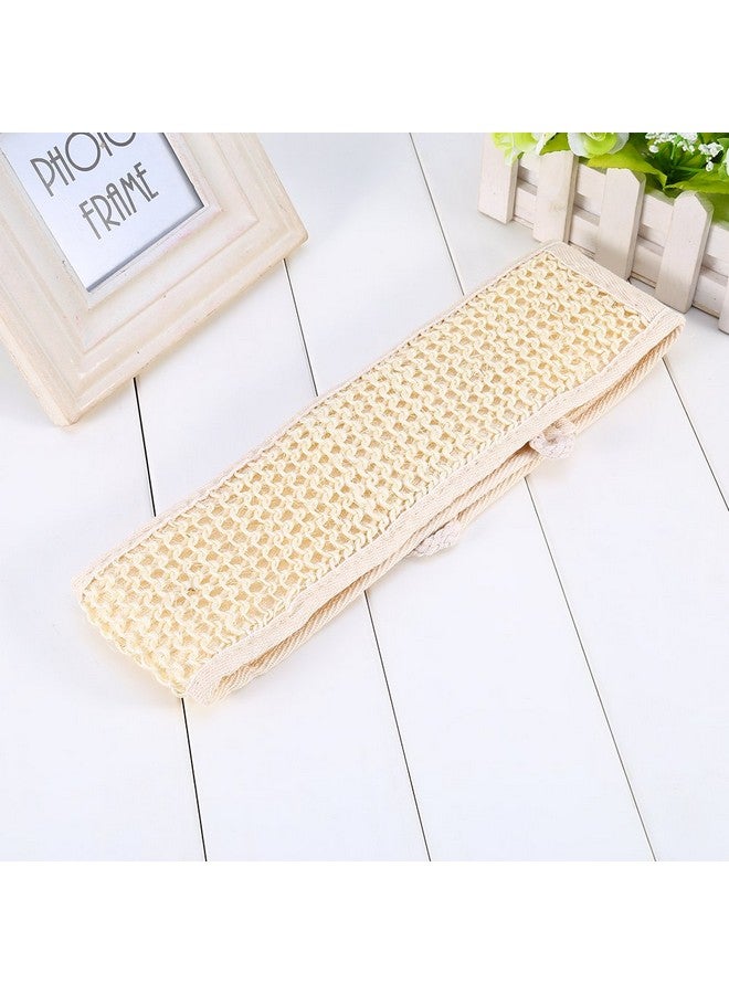 Filfeel Loofah Back Scrubber Strap Bath Wash Exfoliating Strap For Shower Massage Sponge Body Back Washer For Men And Women Skin Care Bathing Accessories - Image 5