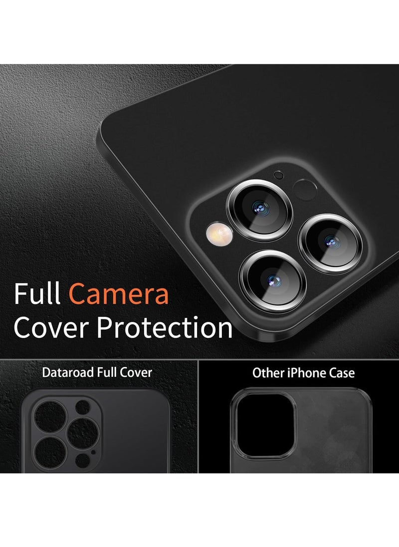 ELTRAZONE iPhone 16 Pro Max Slim Case | 0.2mm Paper-Thin Lightweight Matte Finish | PP Back Protection | Anti-Fingerprint & Yellowing | Compatible with iPhone 16 Pro Max 6.9 Inch - Black - Image 3