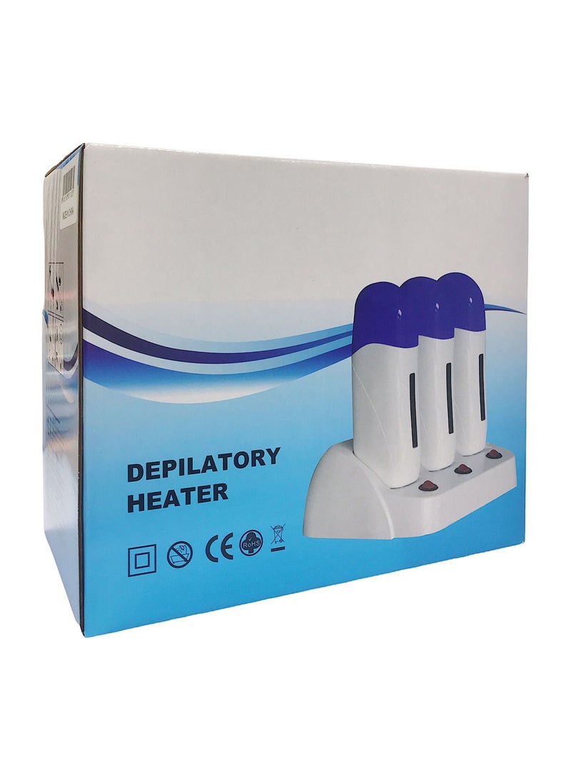 globalstar Depilatory Triple Wax Heater With Base  WW-1034 - Image 3