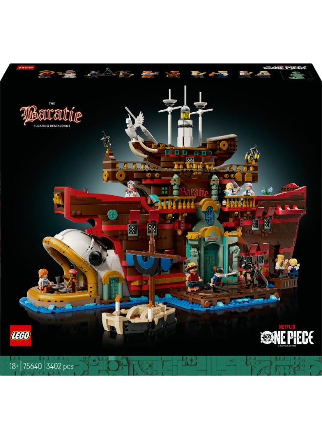 LEGO مجموعة بناء مطعم باراتي العائم من LEGO ONE PIECE 75640 (3402 قطعة) - Image 2