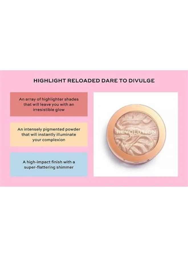 Revolution Reloaded highlighter – Dare to Divulge, 6.5 g