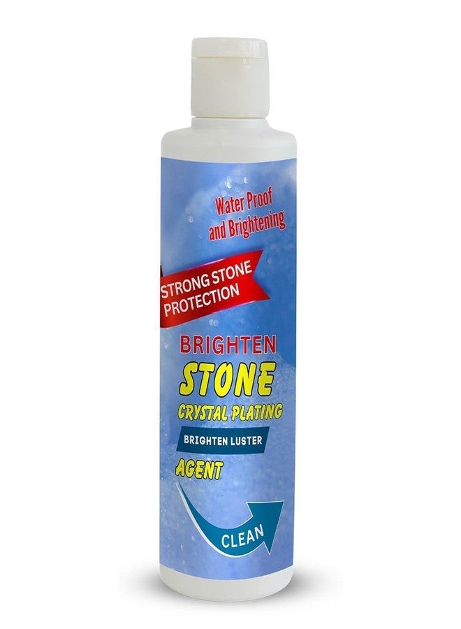 KIRMIT 1Pcs Stone Crystal Plating Brighten Luster Agent for Marble, Granite & Stone, Marble & Granite Floor Cleaner Help to Remove Stains Grease Grime Water Spots Fingerprints Smudges (Pack of 1) - Image 1