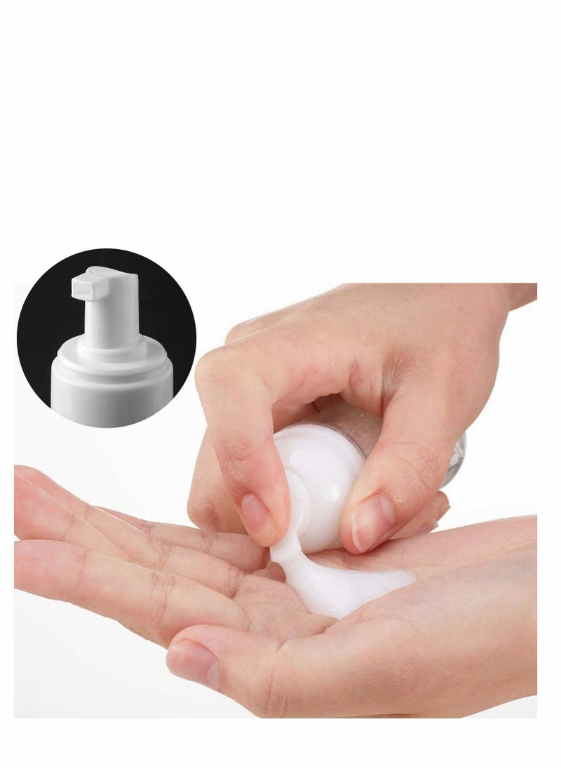 Generic - Pump Bottle Dispenser x6 60ml Pump Dispenser Bottle - Ideal for Decanting Shampoos, Sun Creams, Gels etc Travel Bottles 60ml Refillable Empty Plastic Bottles - Image 1