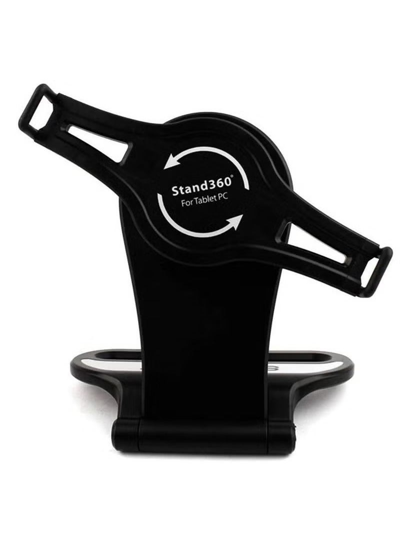 TIGER Universal 360 Degree Rotatable Tabletop iPad Stand – Adjustable Holder for Tablets 7-10 Inch, Sturdy, Lightweight, Multi-Angle Viewing, Ideal for Reading, Watching, and Video Calls - Image 1