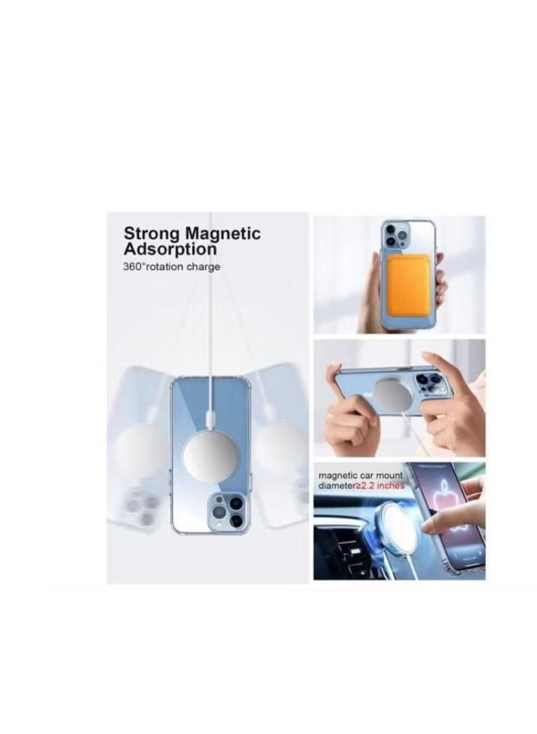 vesus Protection Case With Magsafe For IPhone 13 Pro Clear - Image 2