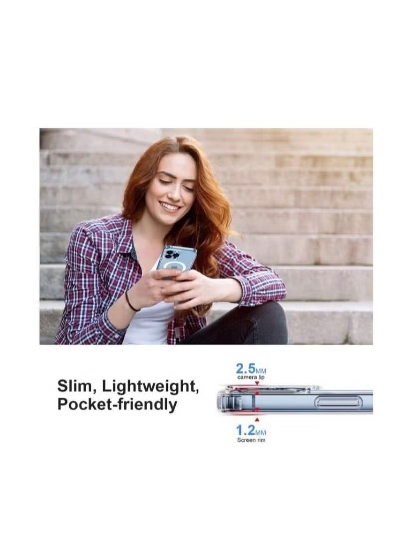 vesus Protection Case With Magsafe For IPhone 13 Pro Clear - Image 3