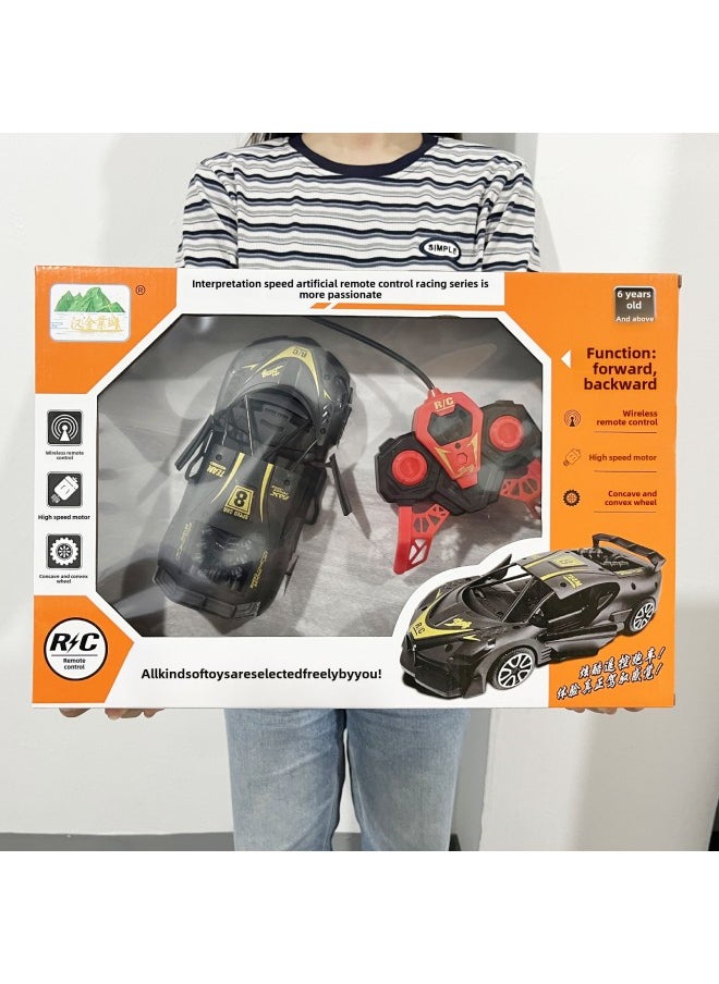 Shake The Same Children's Remote Control Car Series Electric Toys Remote Control Four-way Two-way Off-road Vehicle Tank Toy Car-Color:996-01 Mecha  - Image 4