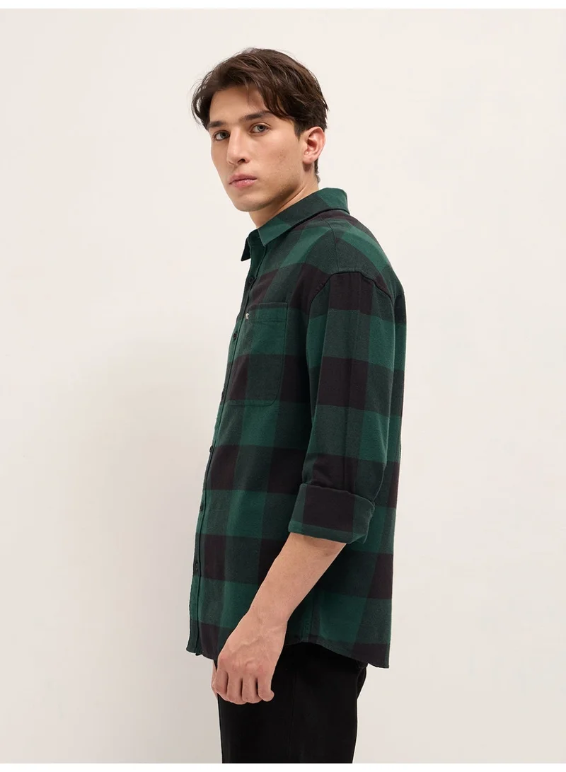 The Bear House  Men’s Long Sleeve Shirt – Classic, Comfortable and Stylish Essential for Work, Travel or Casual Outings for Men | Best Price UAE