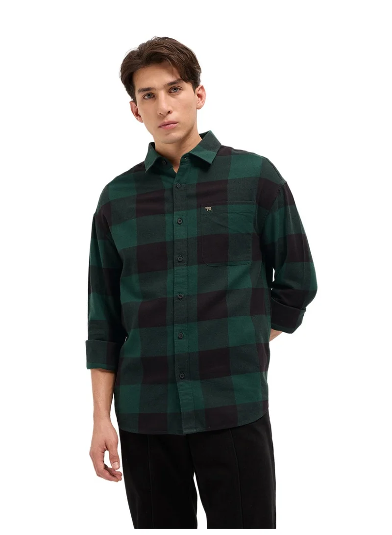 The Bear House  Men’s Long Sleeve Shirt – Classic, Comfortable and Stylish Essential for Work, Travel or Casual Outings for Men | Best Price UAE