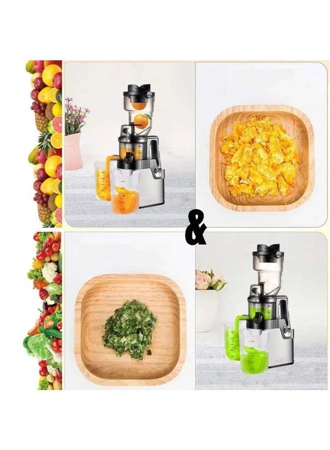 RAF R.2702 200ml Juicer Squeezer Electric Orange Slow Juicer with Powerful Extractor 80mm Big Mouth - Image 3