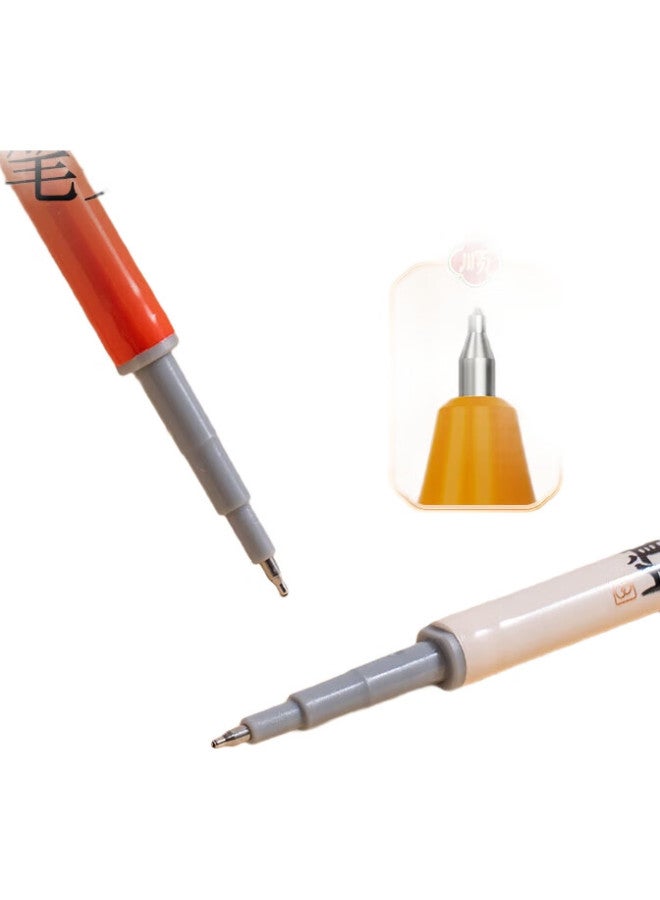 Deli (Deli) Future Prospects 0.5Mm Quick-Drying Push Neutral Pen Refill St Pen Head Student Practice Pen Exam Pen Pen Refill Black 10Pcs/Box Se192 - Image 2