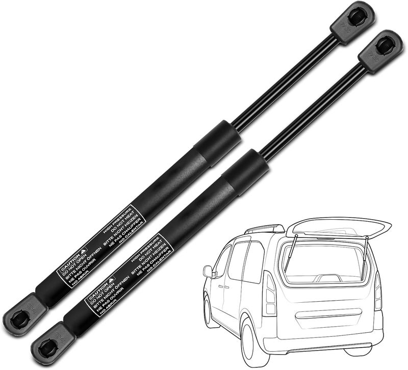 YHTAUTO Rear Window Lift Supports for Chevrolet GMC - Image 1