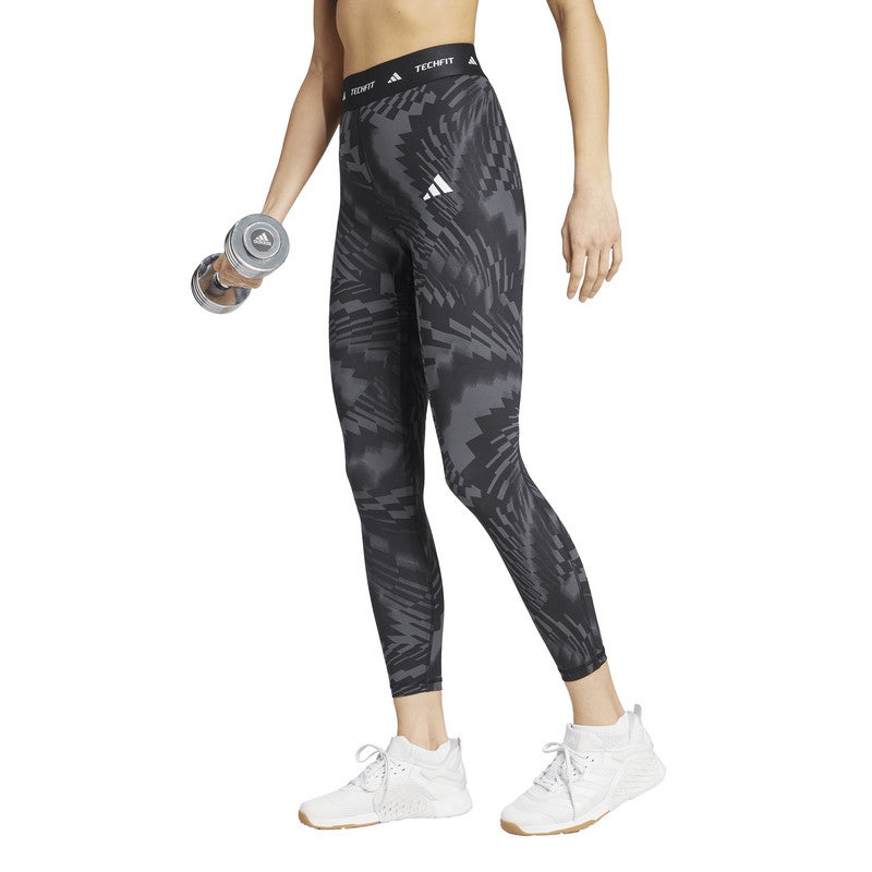 اديداس بنطال ضيّق بتقنية Techfit بطبعة 7/8 من أديداس - Image 2