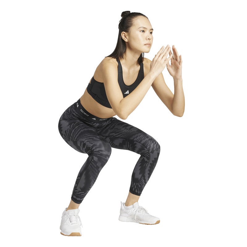 اديداس بنطال ضيّق بتقنية Techfit بطبعة 7/8 من أديداس - Image 4