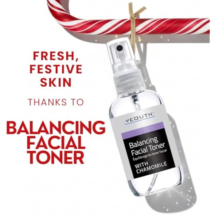YEOUTH Hydrating Toner for Face Spray with Chamomile and Allantoin, Alcohol Free Facial Care, Refreshing Skin Care Face Toner for Women and Men 3.4 Oz - Image 2