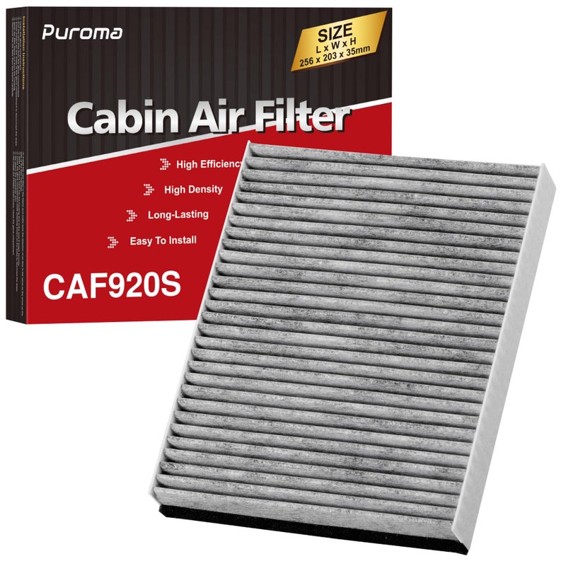 Puroma Cabin Air Filter with Activated Carbon Replacement for CF11920 CP920 6043C Ford CMax Escape Focus GT Transit Connect Lincoln MKC - Image 3