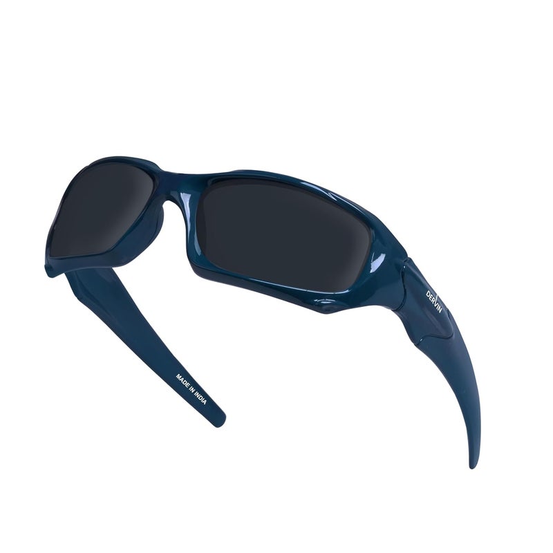 Dervin UV Protected Polarized Sports Sunglasses for Men & Women Driving Cycling Fishing Cricket Sunglasses - Image 4