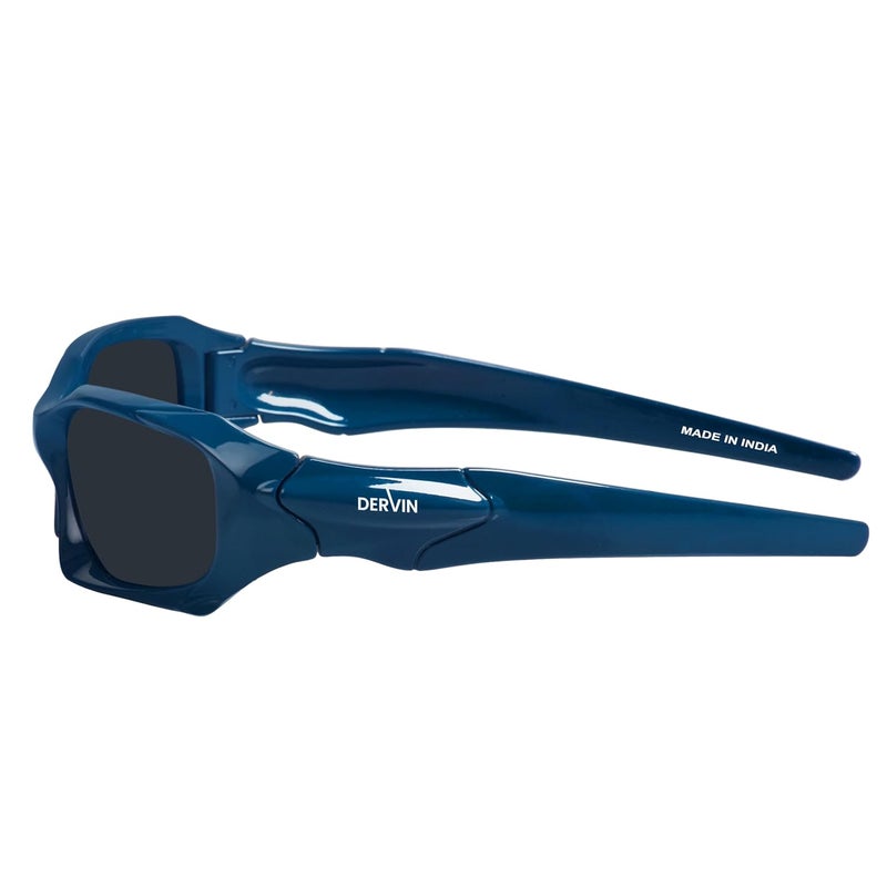 Dervin UV Protected Polarized Sports Sunglasses for Men & Women Driving Cycling Fishing Cricket Sunglasses - Image 3
