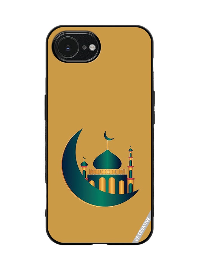 Protective Case Cover For Apple iPhone 16e Eid Design Multicolour