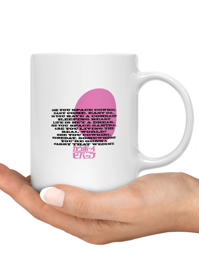 LIT Cowboy Bebop Mug See you in Space Mug for Coffee Song Lyrics Gift Mug Spike Spiegel Cowboy Bebop-Manga Fan Gift - Image 3