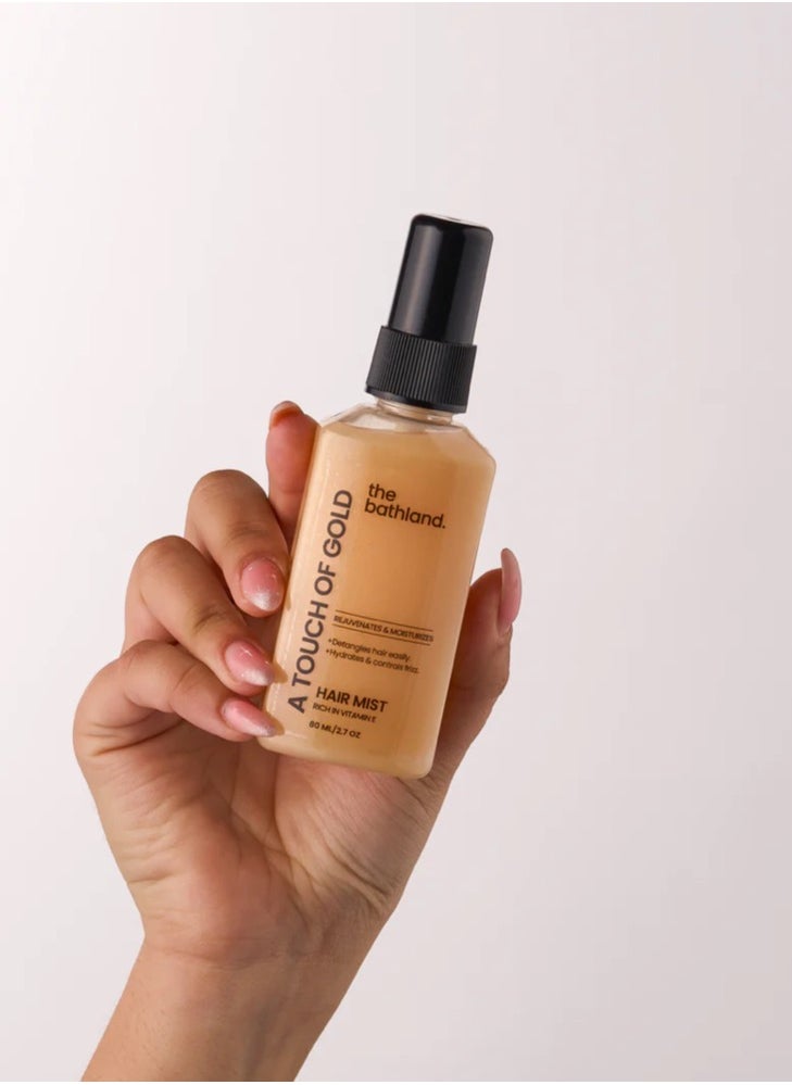 ذا باث لاند لمسه من ذهب معطر للشعر 80 ml  - Image 2