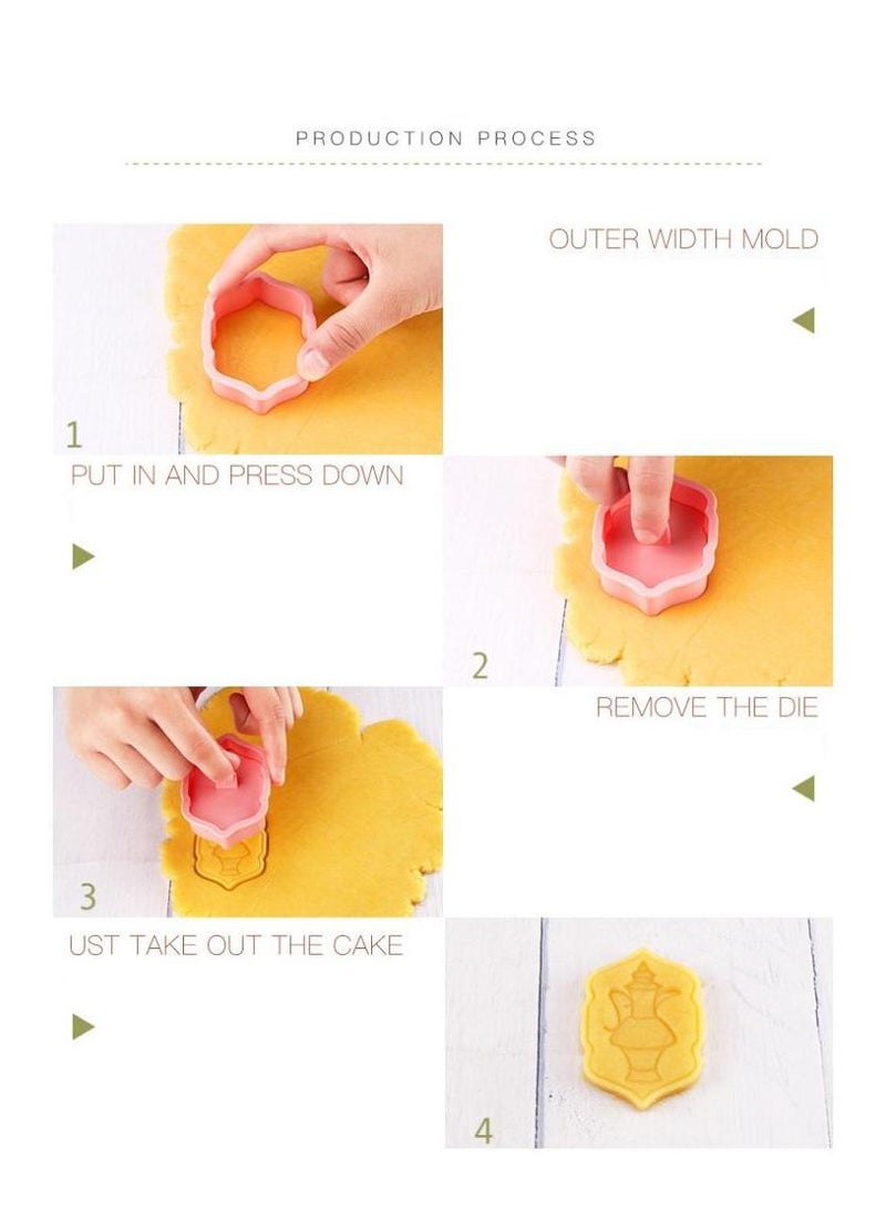 general قالب بسكويت إسلامي مسلم 12 قطعة لشهر رمضان - Image 5