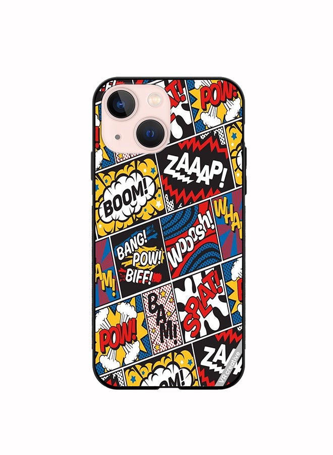 VR CREATIVE Protective Case Cover For Apple iPhone 14 Plus Pop Art Design Multicolour - Image 1
