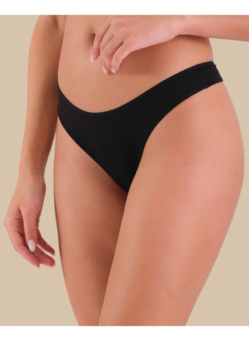 لا سينزا La Senza Semi Sheer Remix Trendy Thong