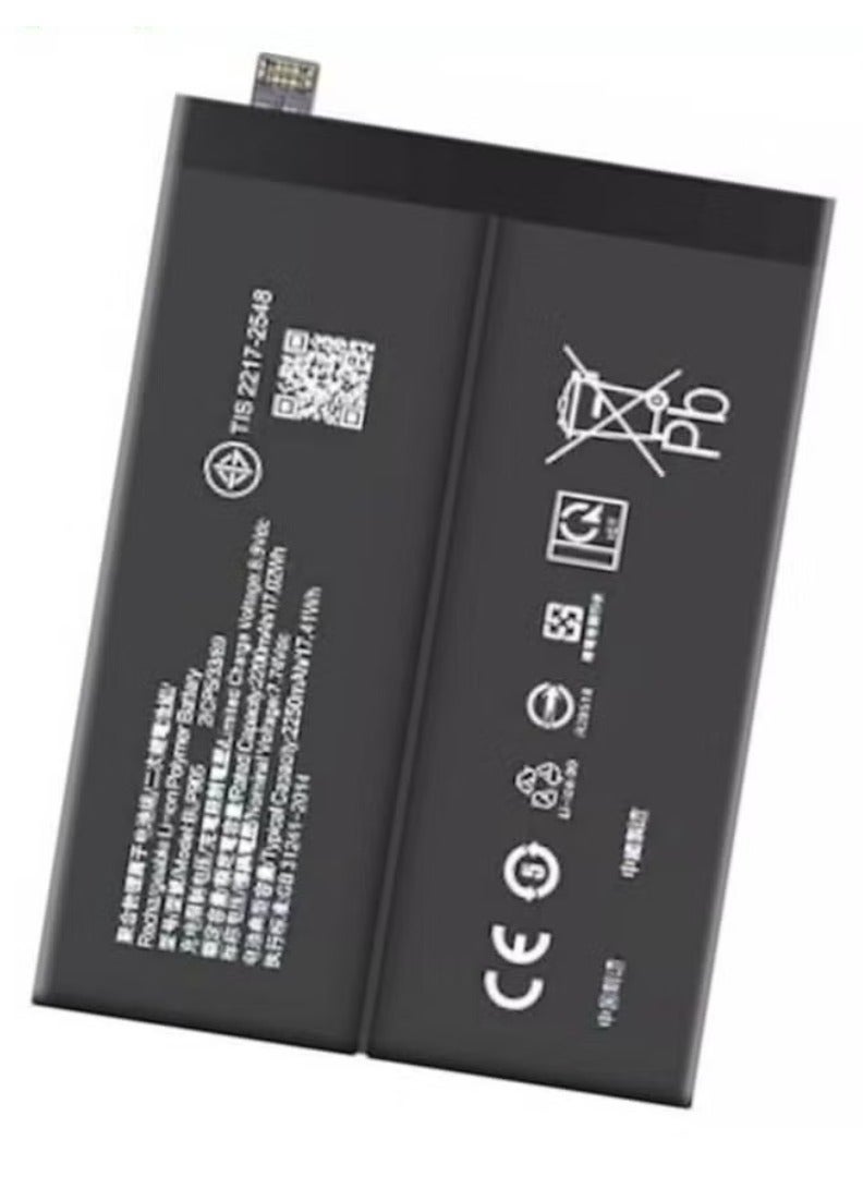 MUNTAQI Replacement Internal Battery BLP905 Compatible for Oppo Reno 7 Pro Black | High Capacity Durable Battery | Reliable Power Source for Oppo Reno 7 Pro | Easy Installation | Premium Quality Battery to Restore Your Phoneâ€™s Performance and Battery Life - Image 1