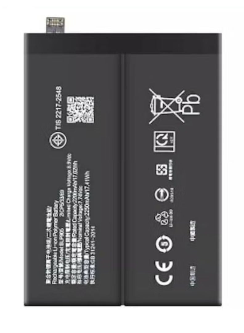 MUNTAQI Replacement Internal Battery BLP905 Compatible for Oppo Reno 7 Pro Black | High Capacity Durable Battery | Reliable Power Source for Oppo Reno 7 Pro | Easy Installation | Premium Quality Battery to Restore Your Phoneâ€™s Performance and Battery Life - Image 2