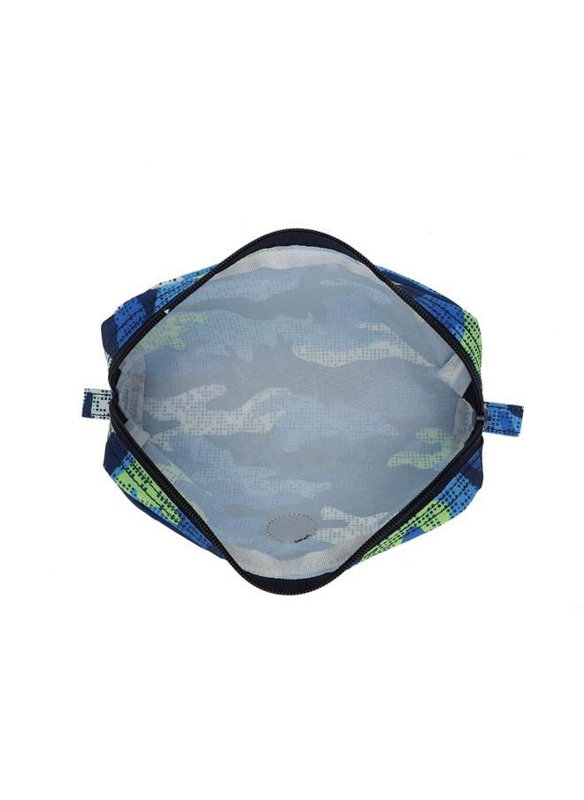 CUBS - Cubs Junior Camouflage Blue MultiColor Pencil Case - Image 1